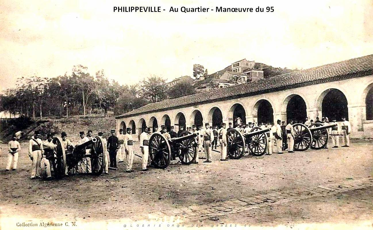 Philippeville - Au Quartier - Manoeuvre du 95.jpg
